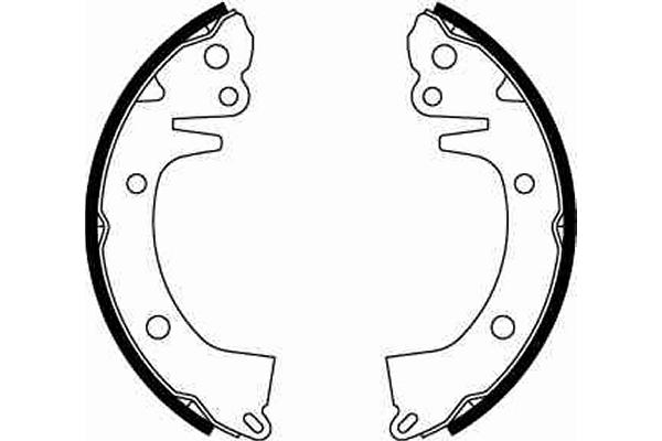 TRW Remschoen set GS8068