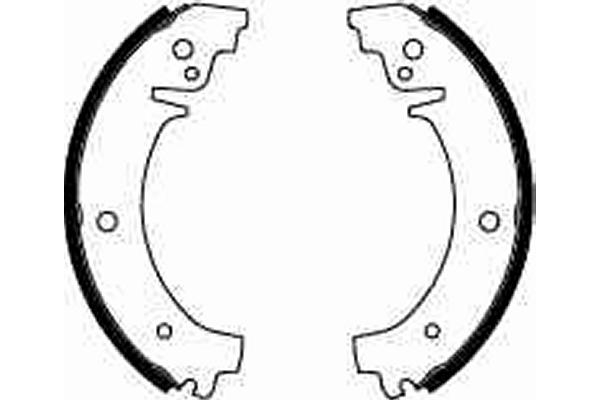 TRW Remschoen set GS8164