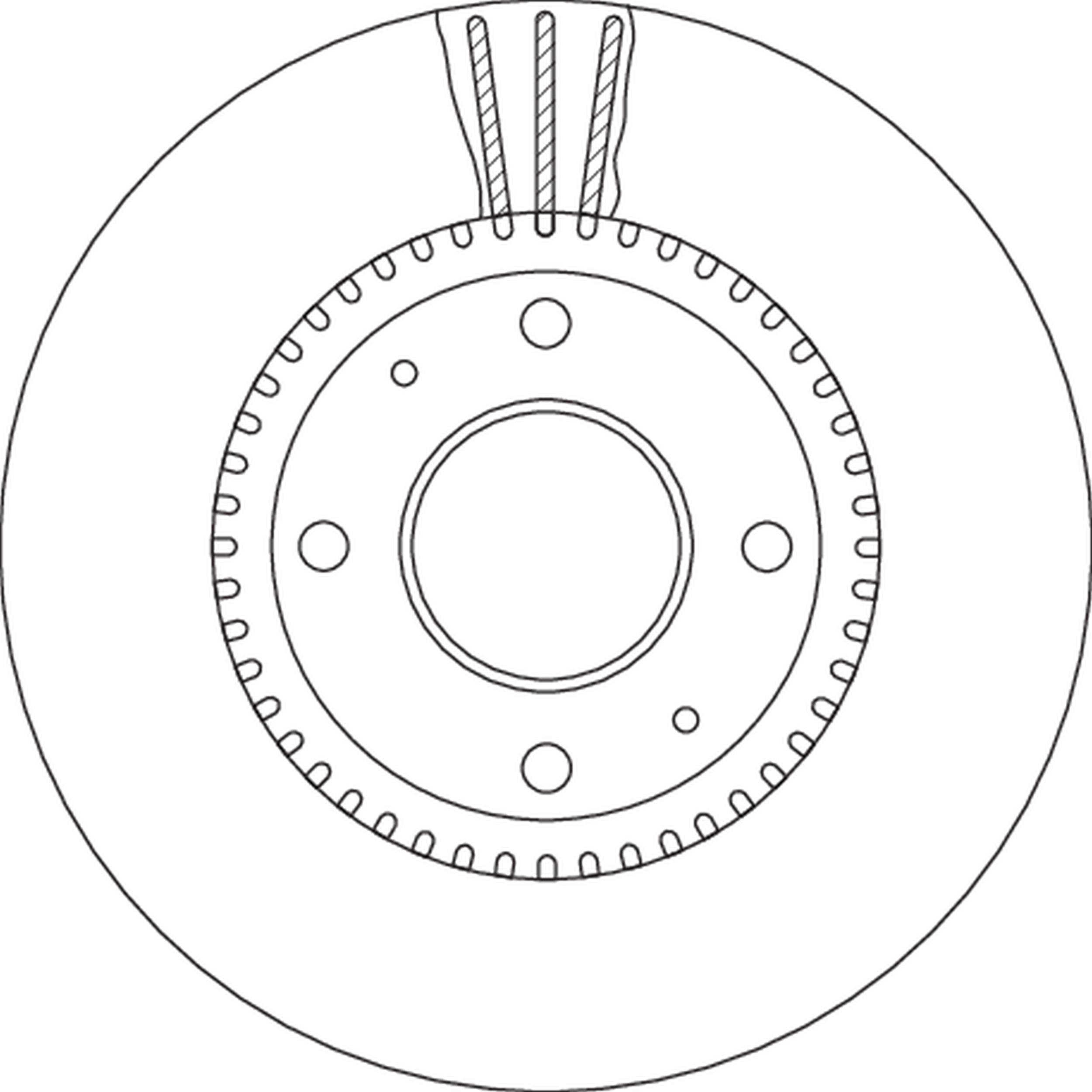 TRW Remschijven DF4710