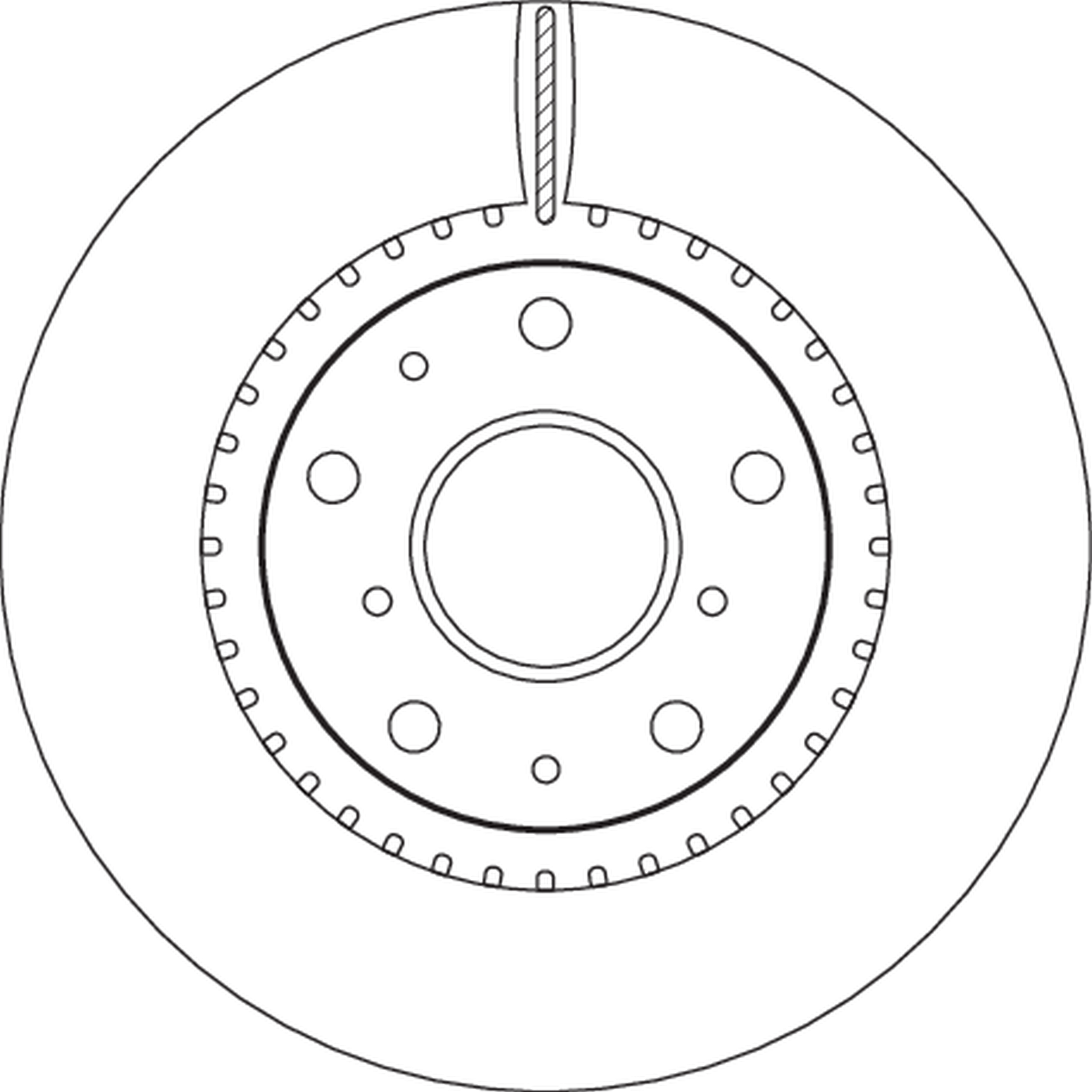 TRW Remschijven DF4741