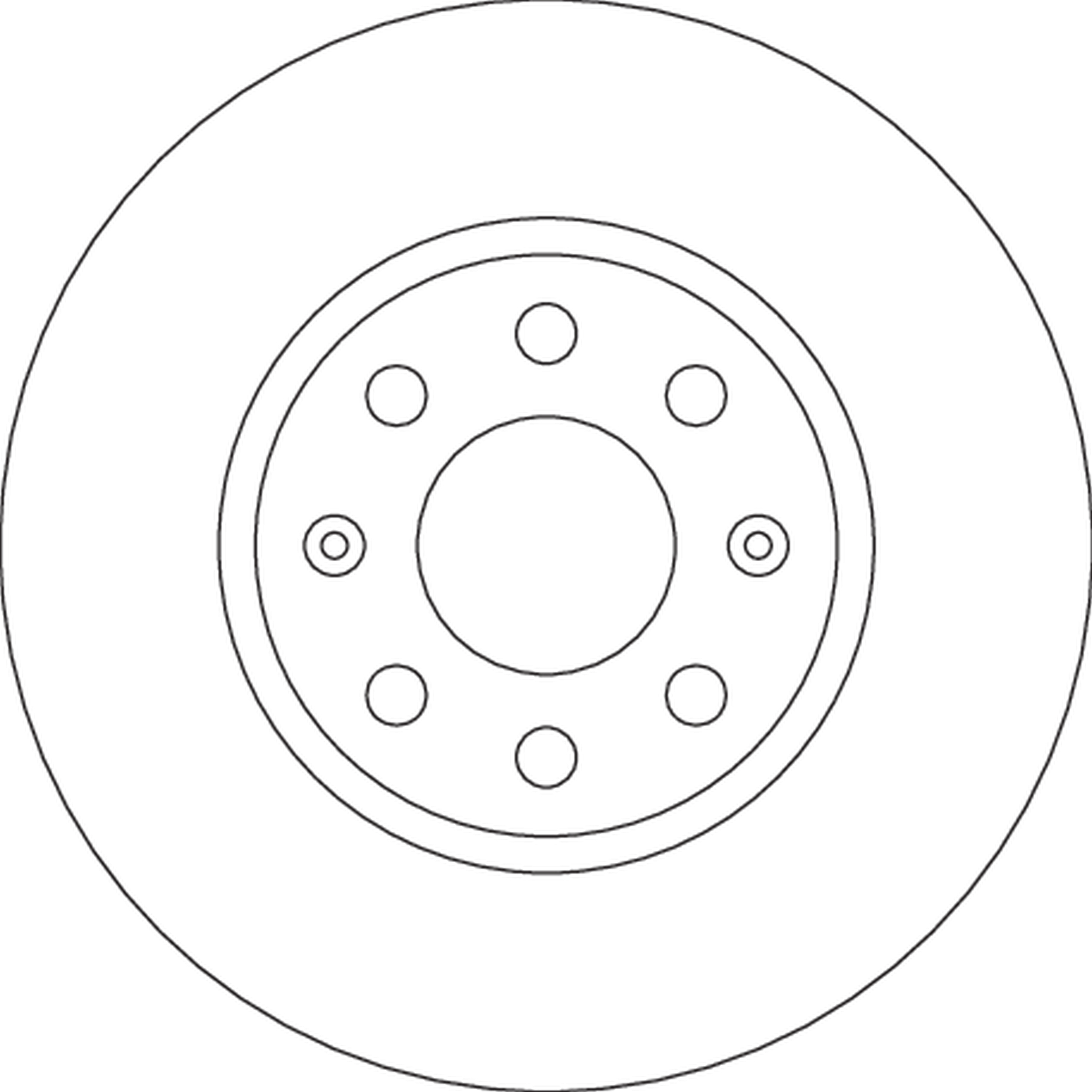 TRW Remschijven DF4796