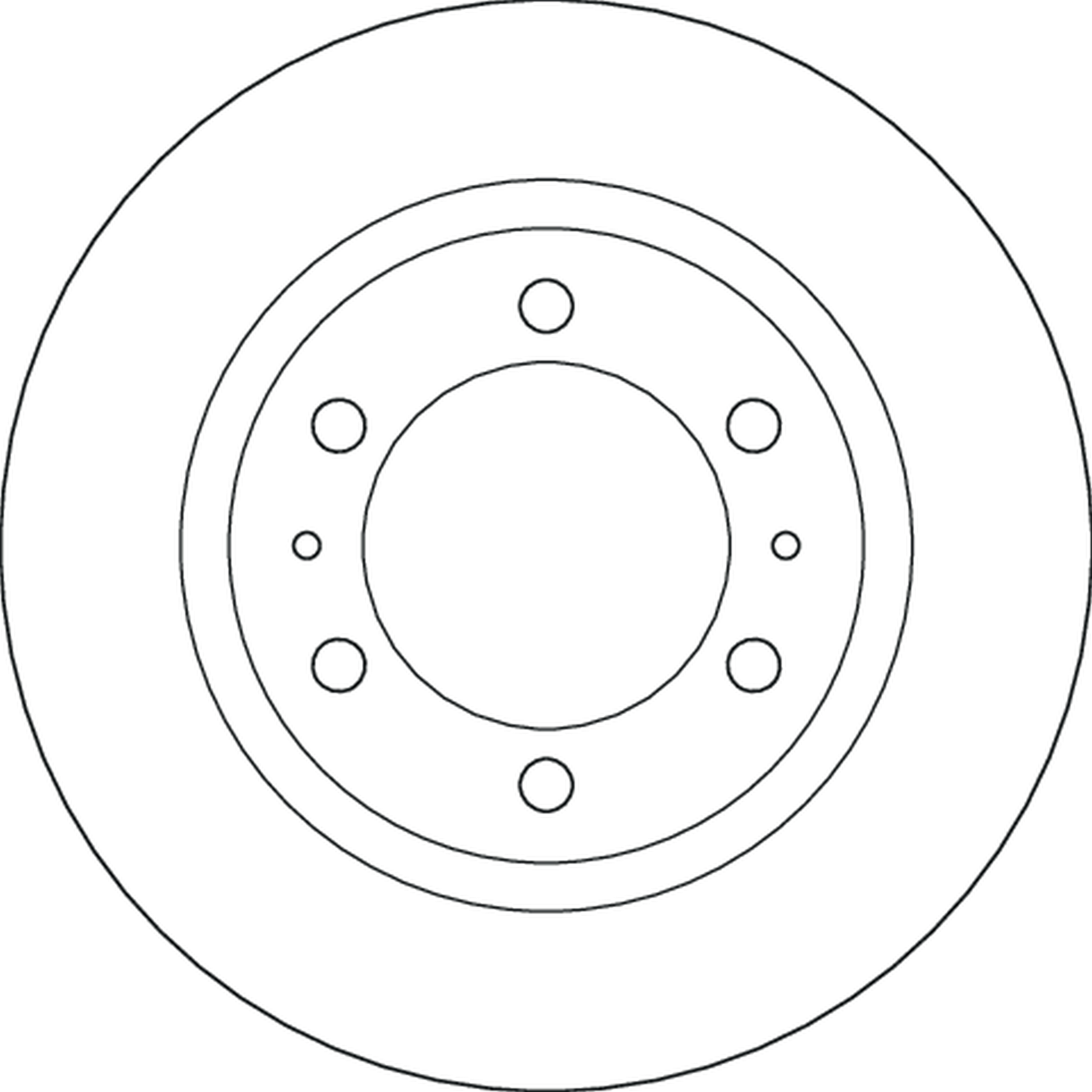 Remschijf TRW DF6817S