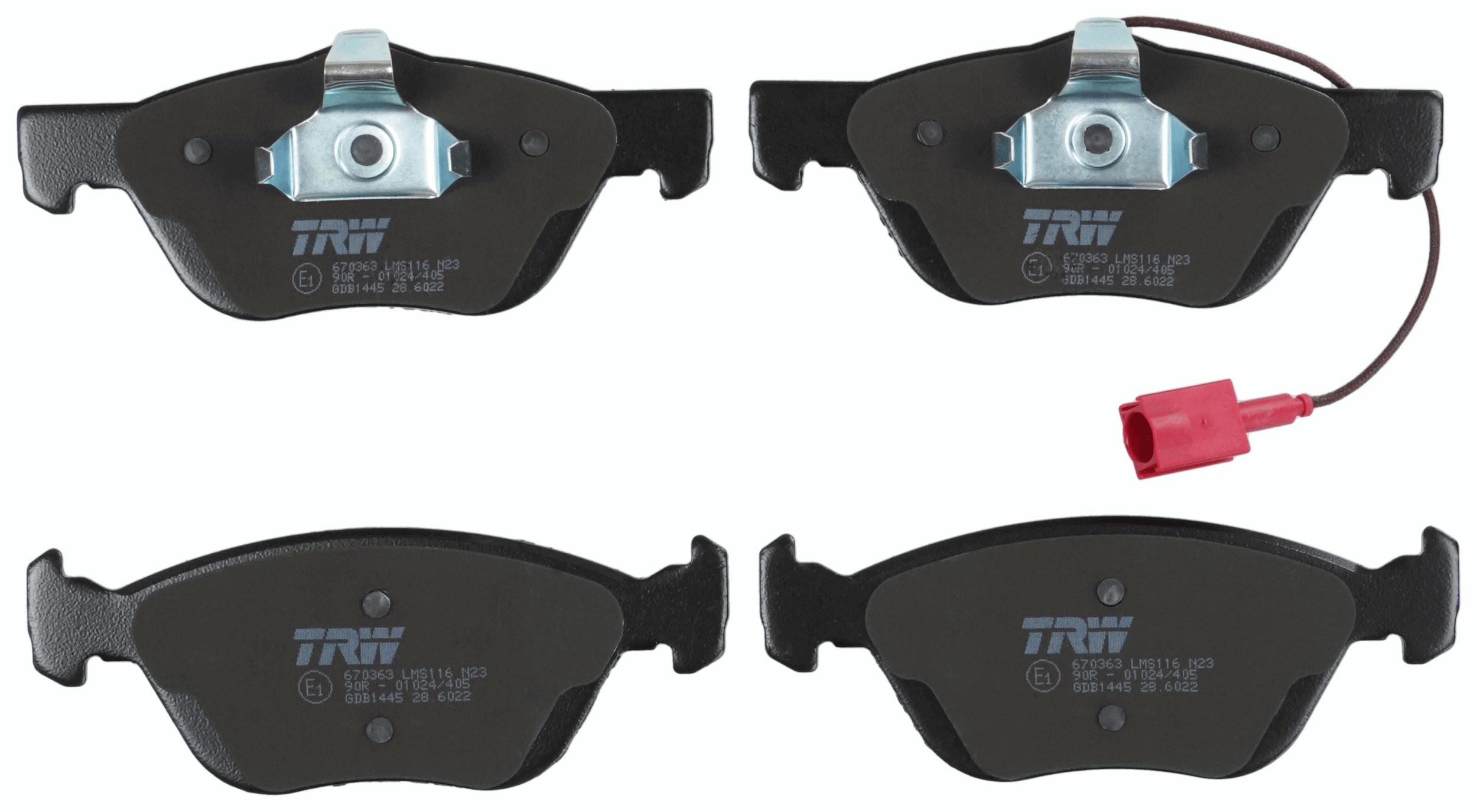 TRW Remblokset GDB1445