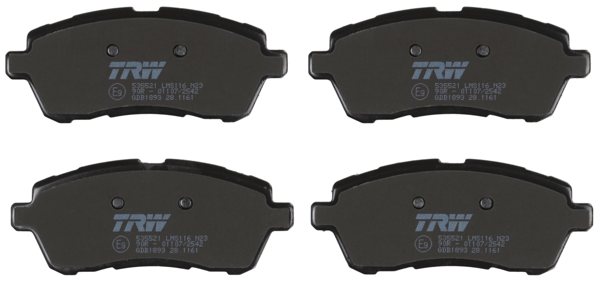 TRW Remblokset GDB1893