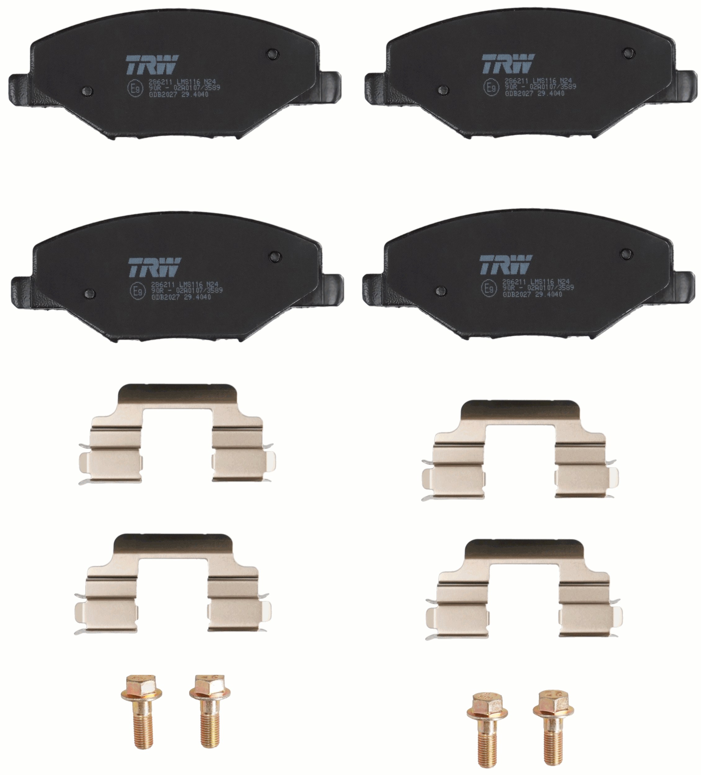 TRW Remblokset GDB2027