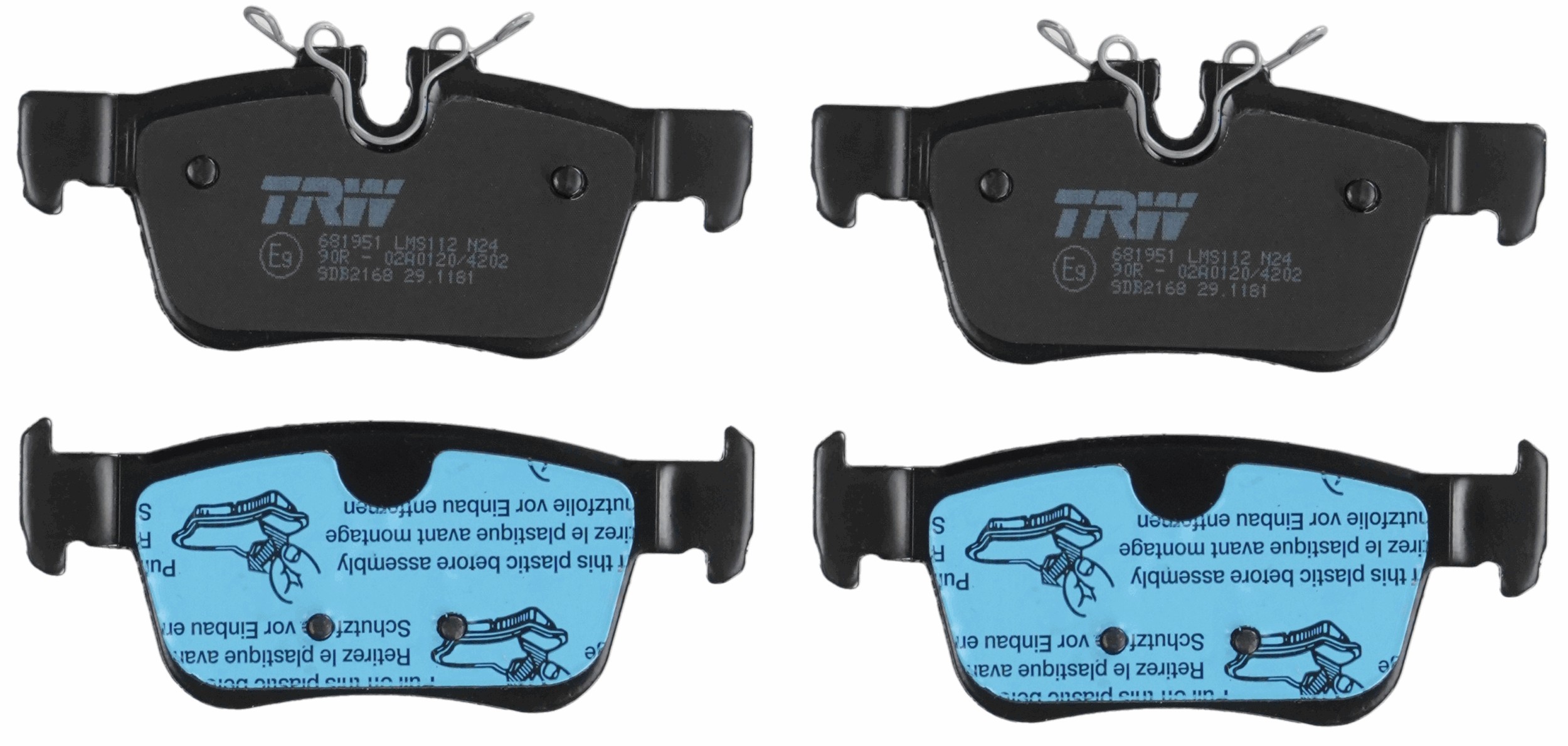 TRW Remblokset GDB2168