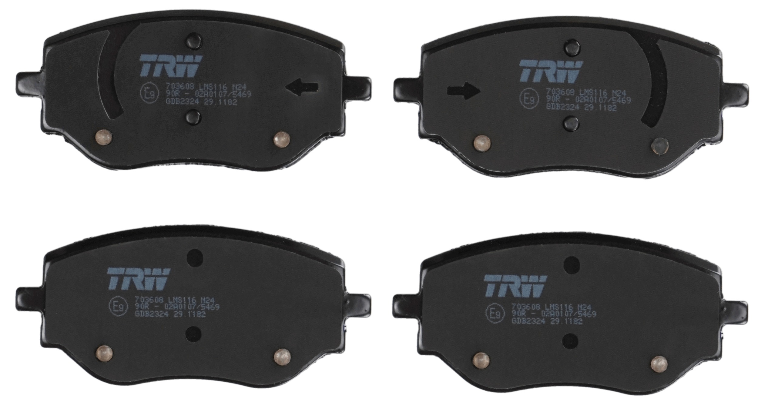 Remblokset TRW GDB2324