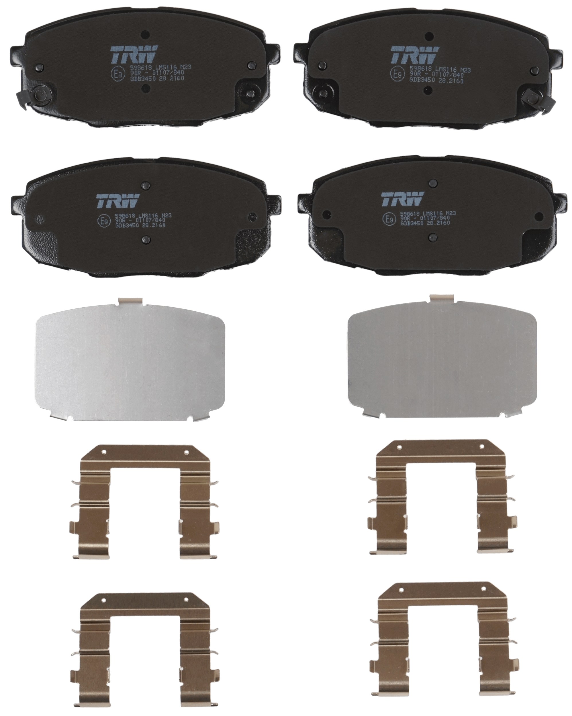 TRW Remblokset GDB3450