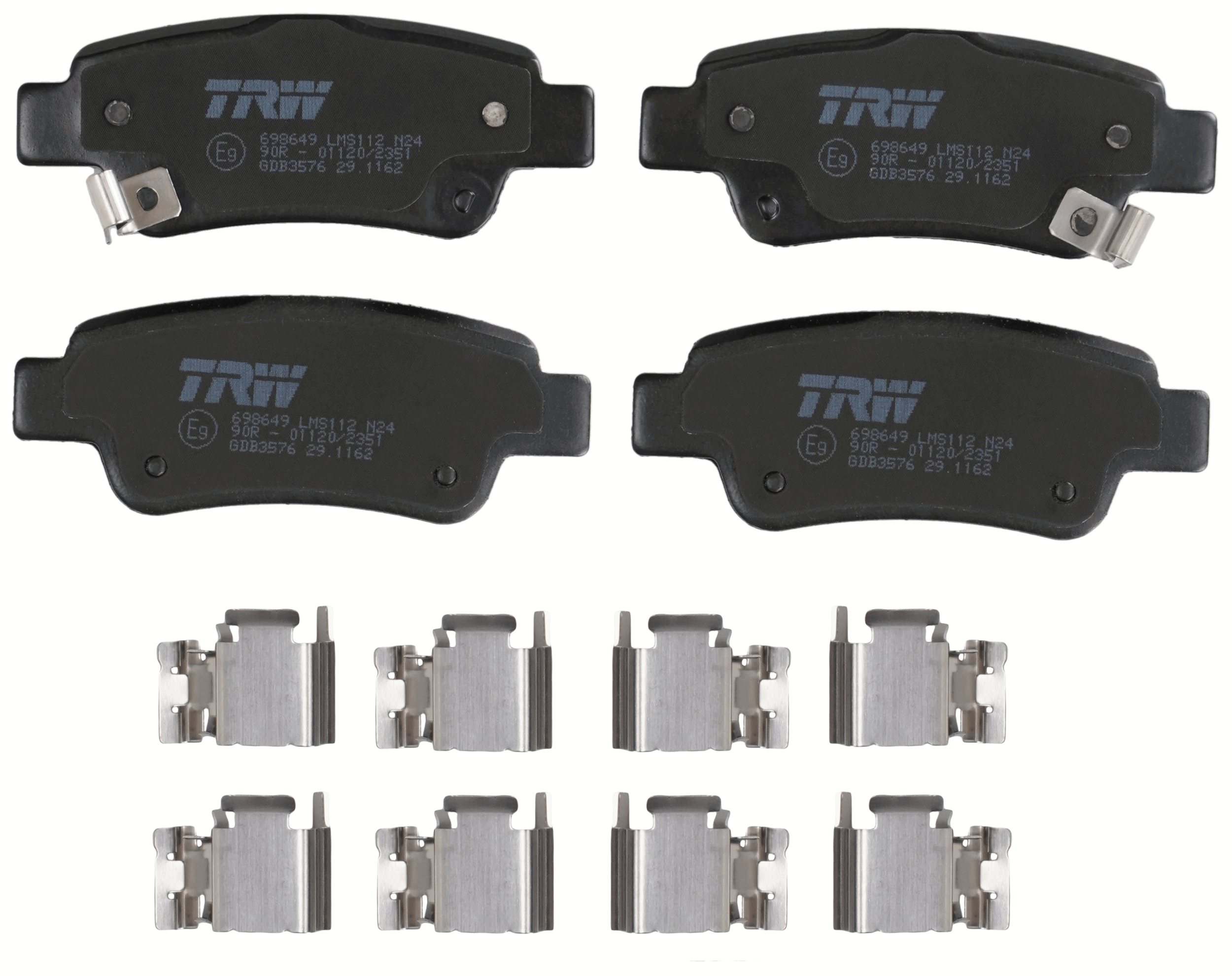 Remblokset TRW GDB3576