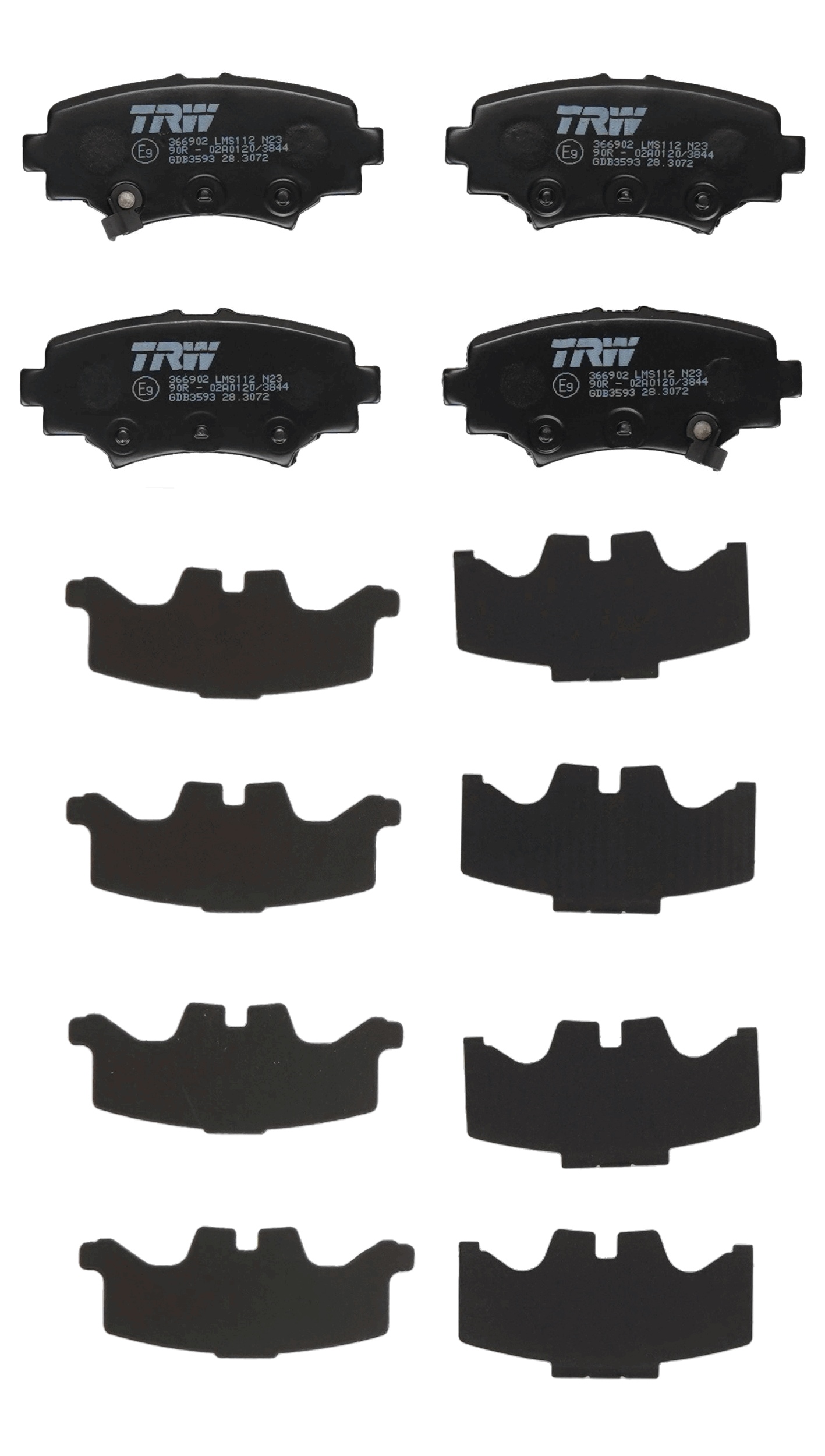 TRW Remblokset GDB3593