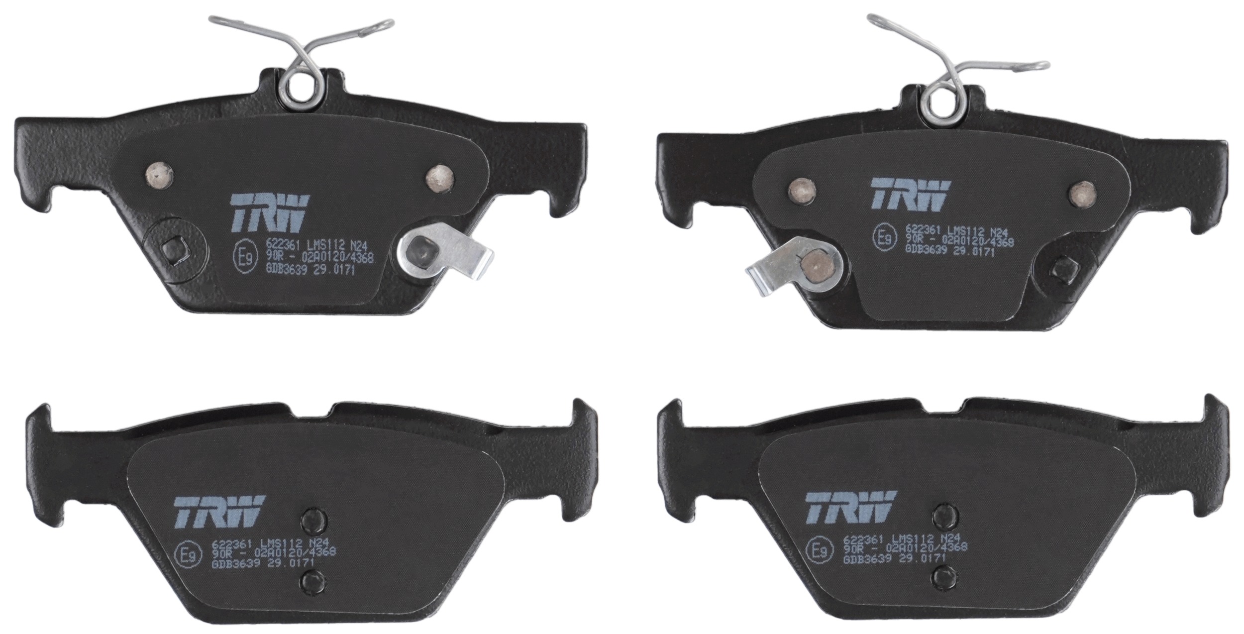 Remblokset TRW GDB3639