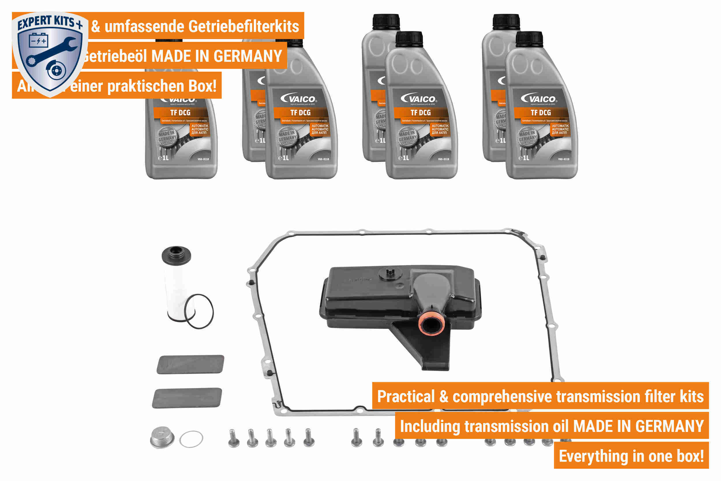 Vaico Onderd.set, olie verversen van automatische versnellingsbak V10-3220
