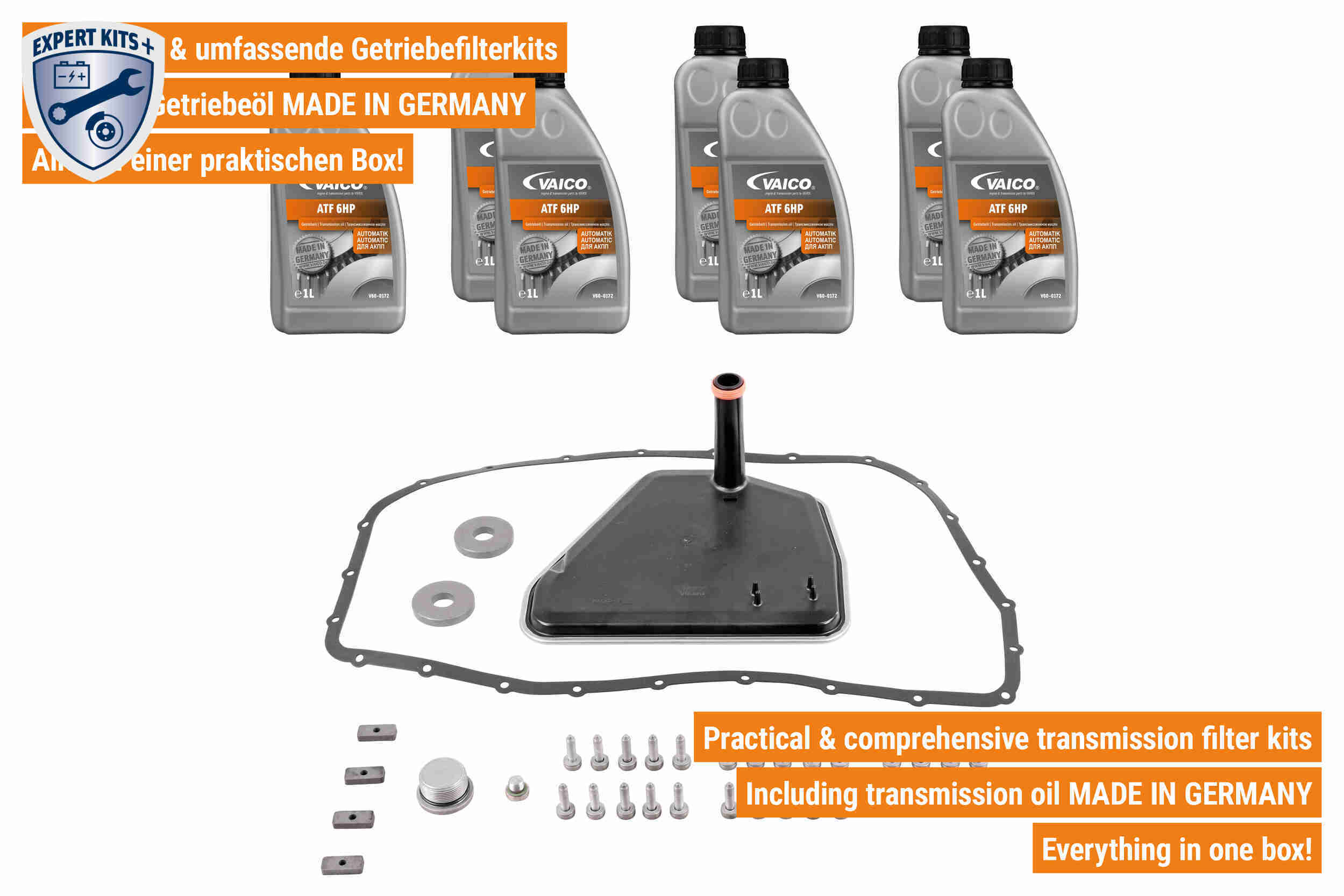 Vaico Onderd.set, olie verversen van automatische versnellingsbak V10-3230