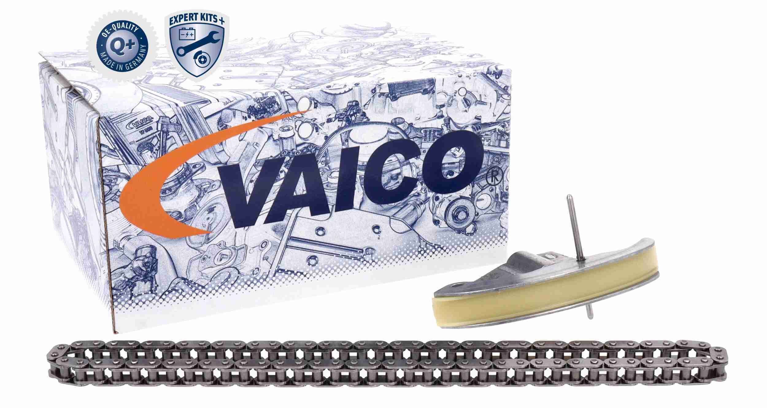 Vaico Oliepomp aandrijfketting V25-2049