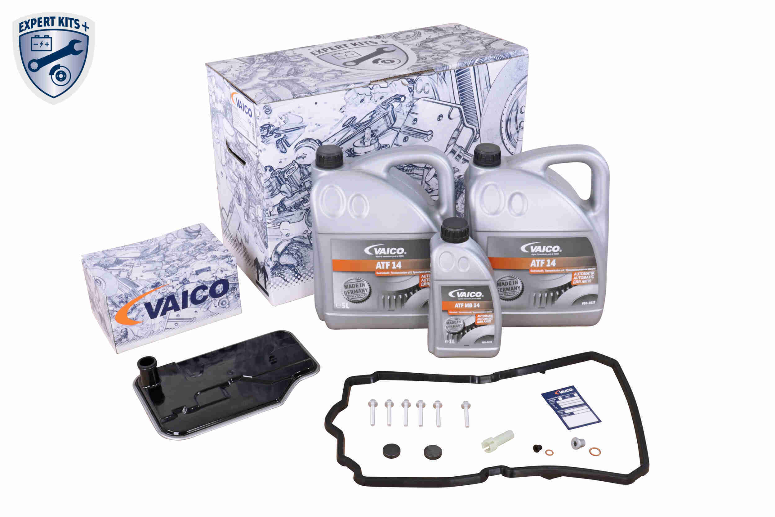 Vaico Onderd.set, olie verversen van automatische versnellingsbak V30-2258-XXL