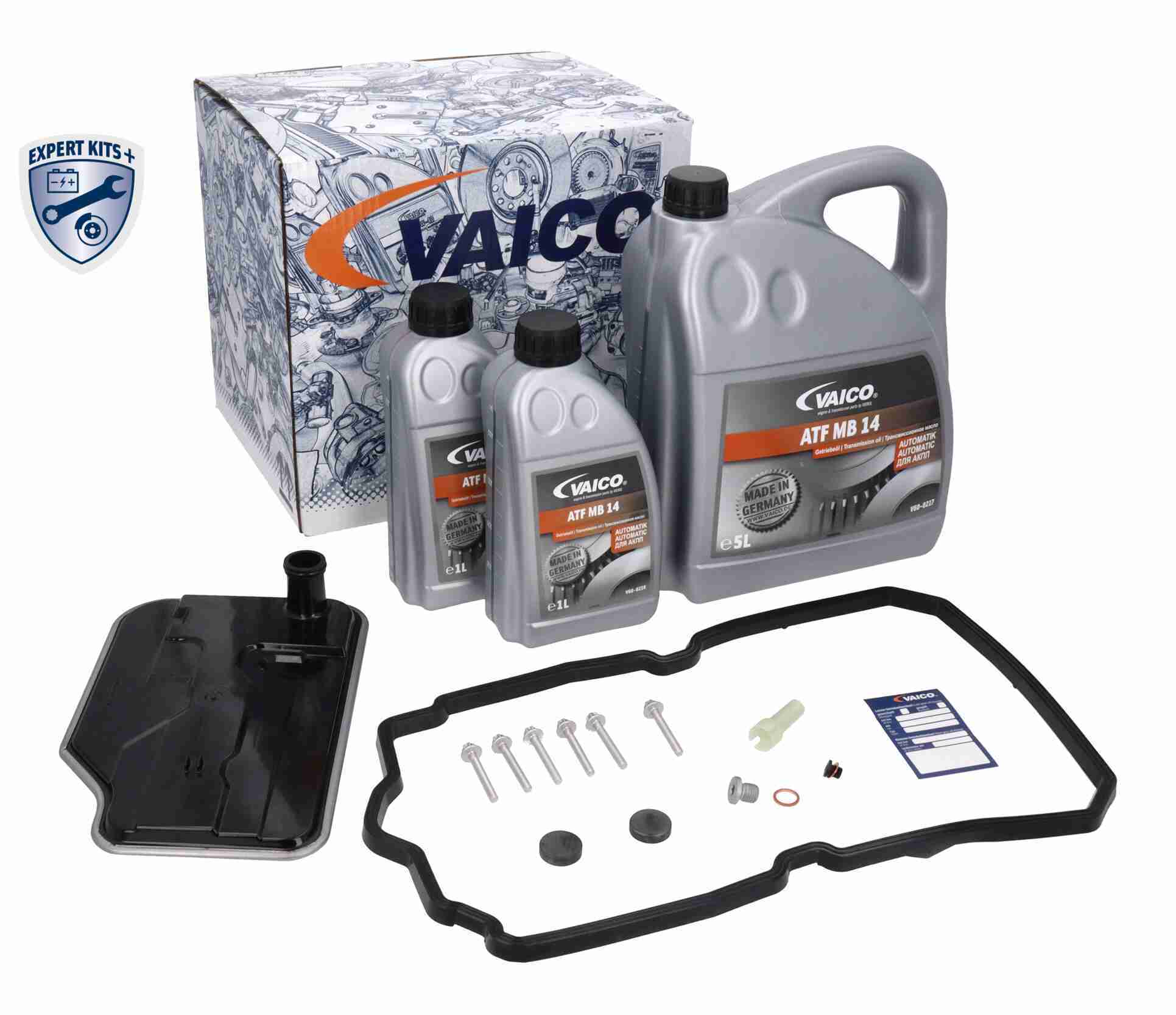 Vaico Onderd.set, olie verversen van automatische versnellingsbak V30-2258