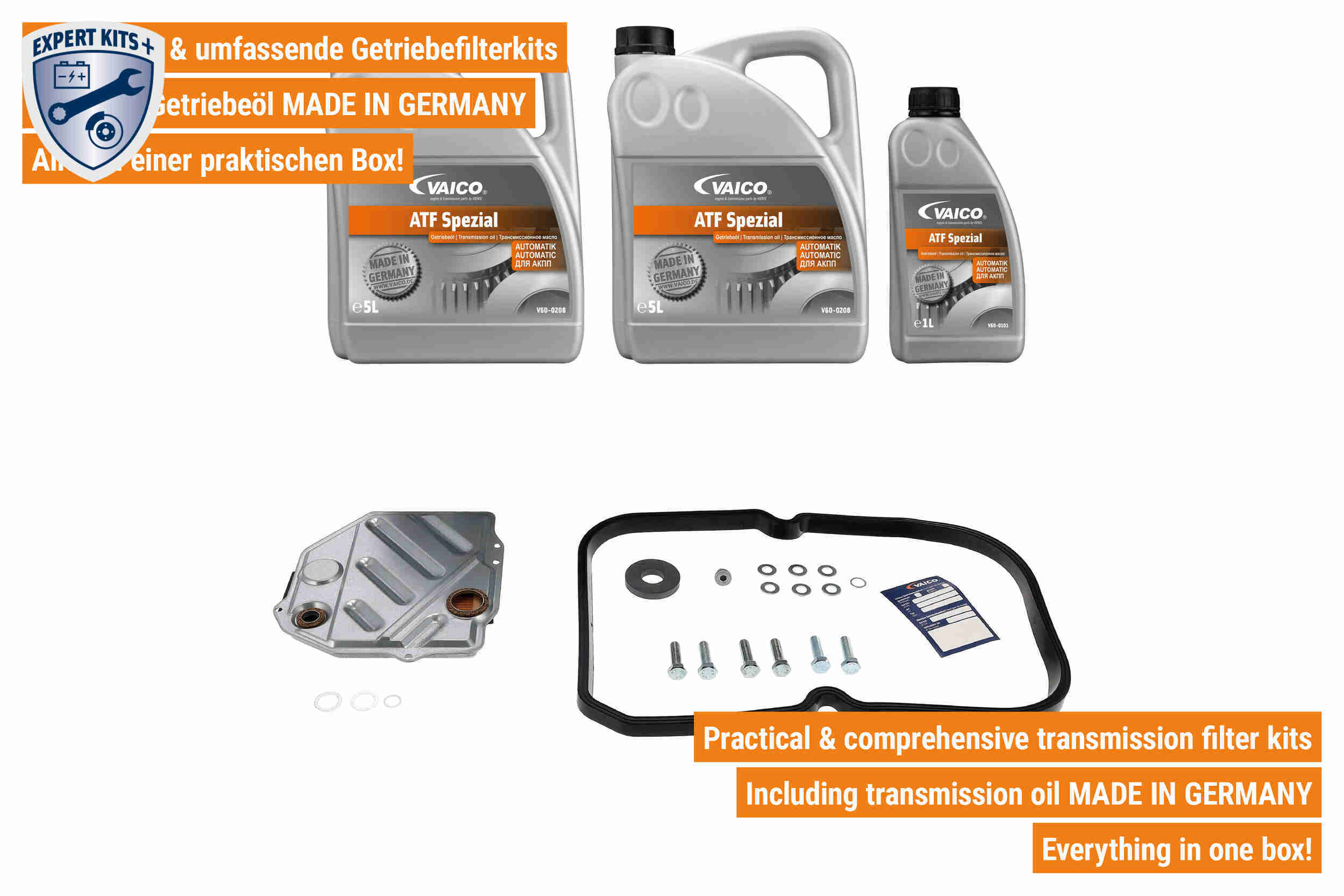 Vaico Onderd.set, olie verversen van automatische versnellingsbak V30-4756-XXL