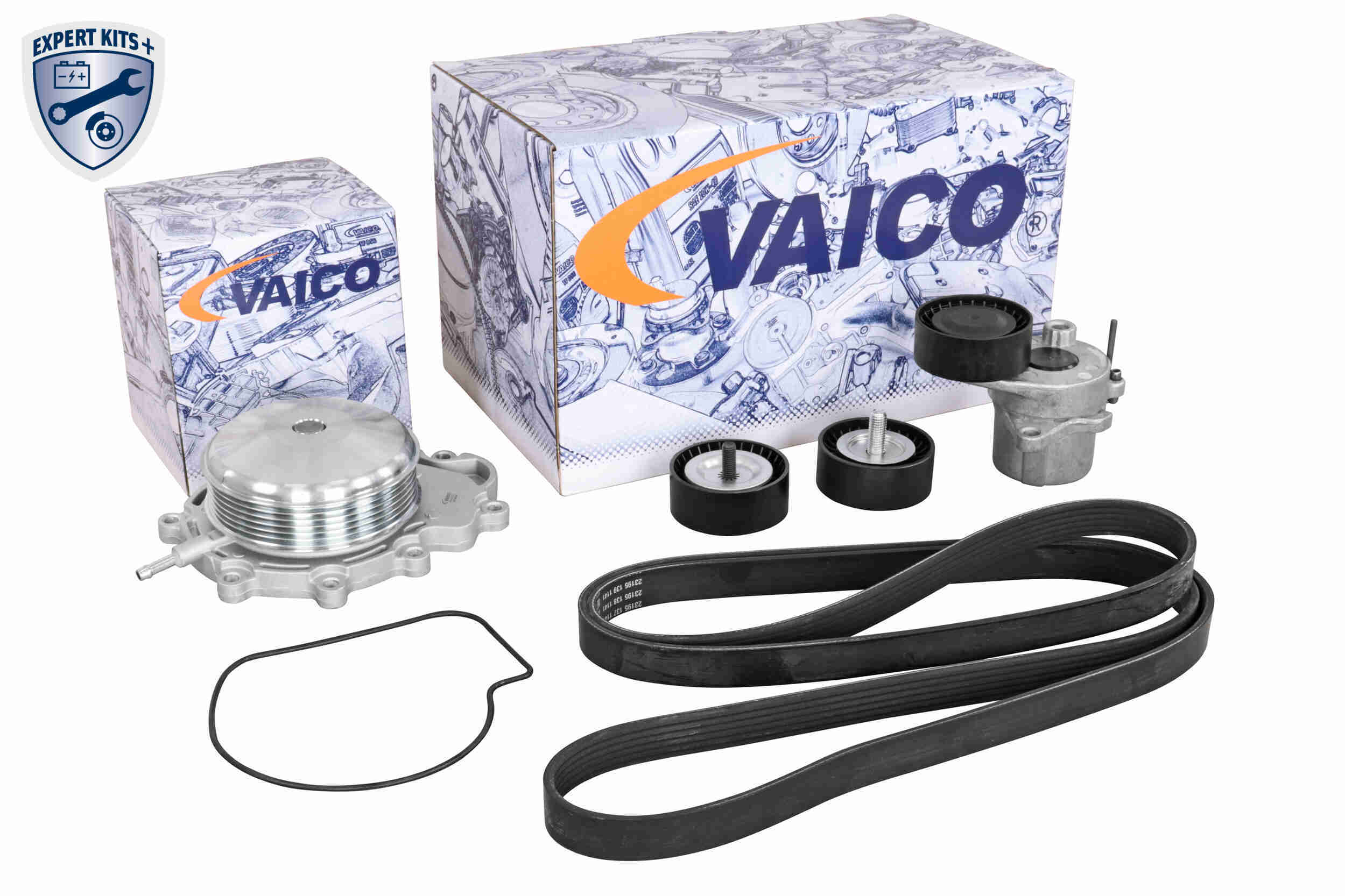 Vaico Poly V-riemen kit inclusief waterpomp V30-50109