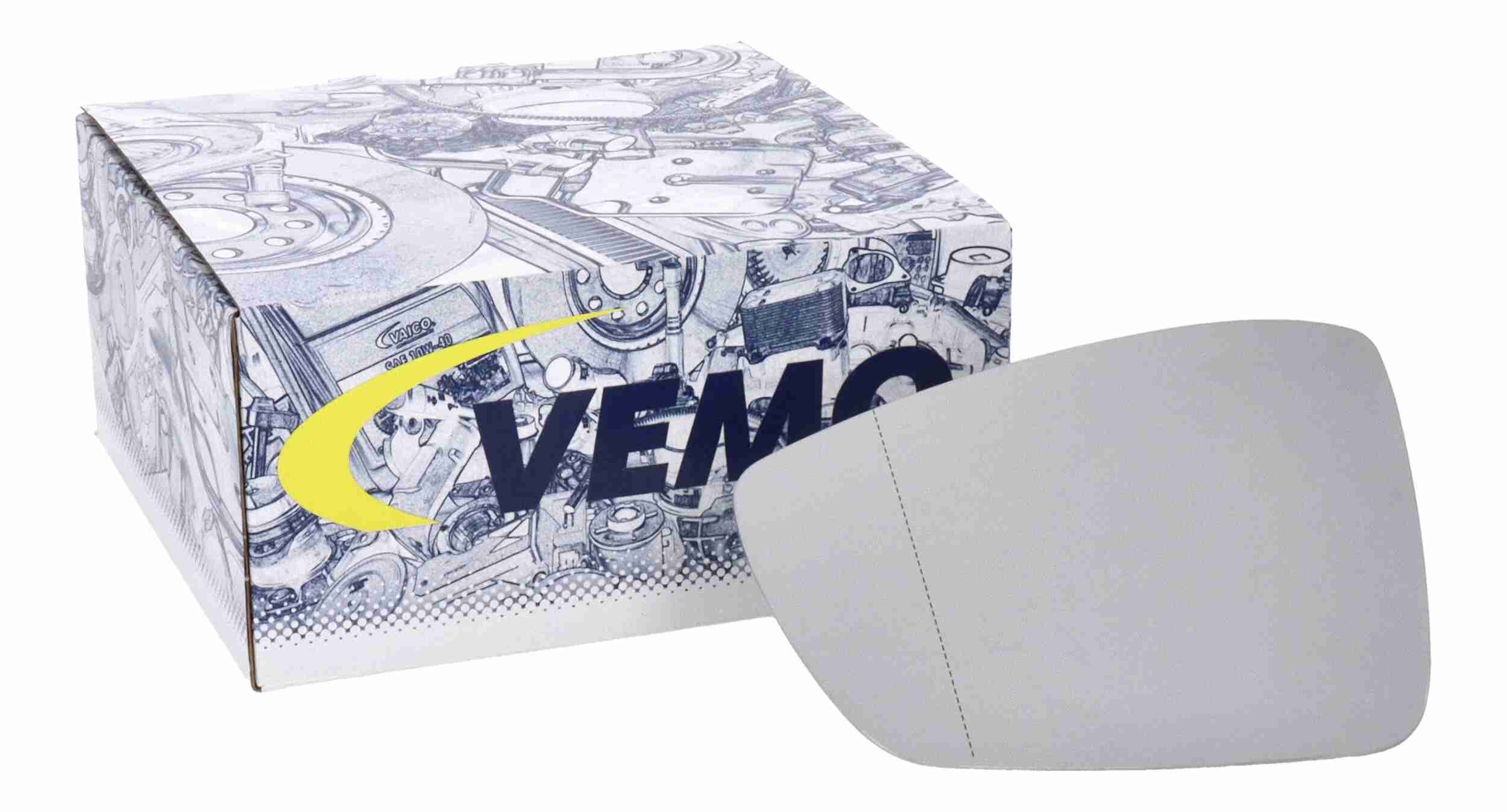 Vemo Buitenspiegelglas V10-69-0029