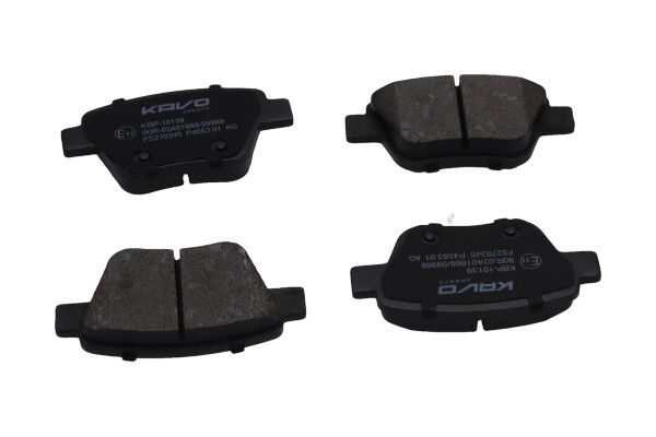 Remblokkenset, schijfrem Kavo Parts KBP-10139