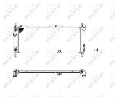 NRF Radiateur 53631