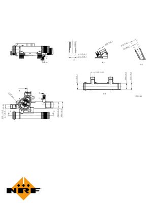 NRF Thermostaat 725042