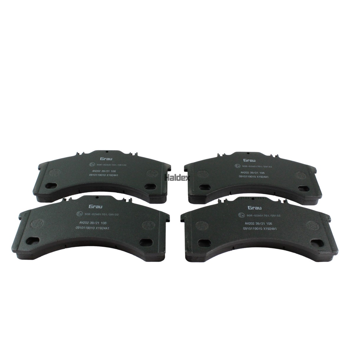 Haldex Remblokset 1910119010