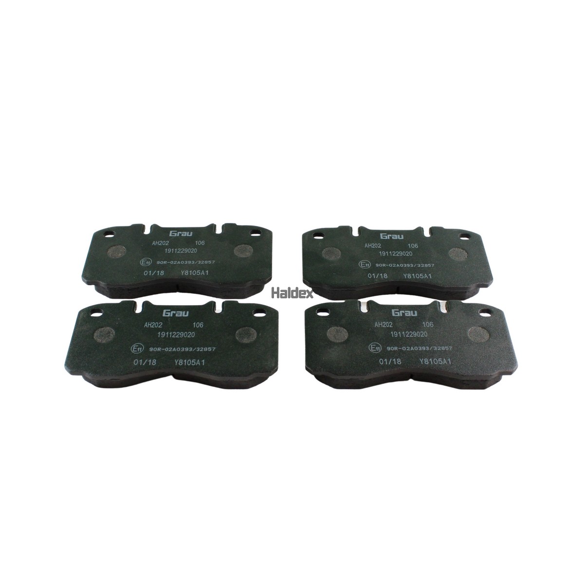 Haldex Remblokset 1911229020