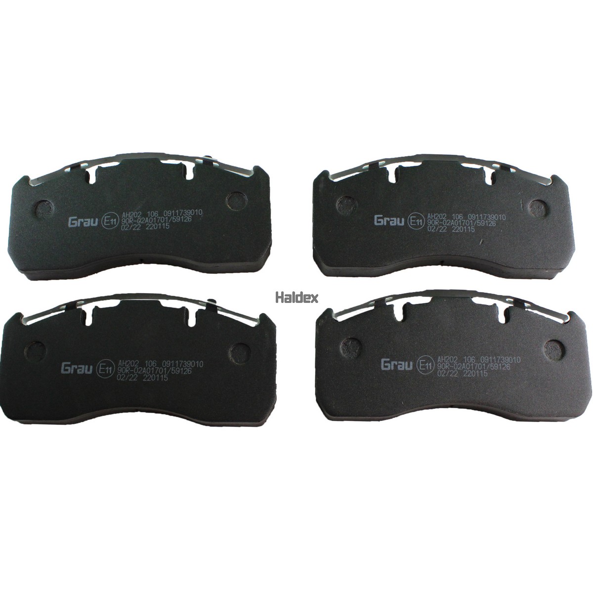 Haldex Remblokset 1911739010