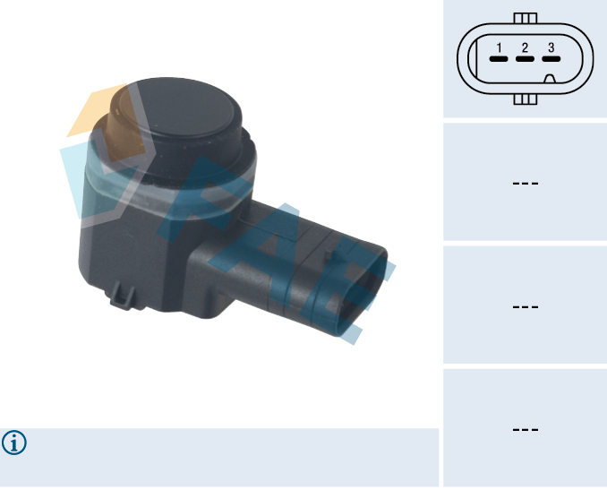 Sensor, park distance control FAE 66098