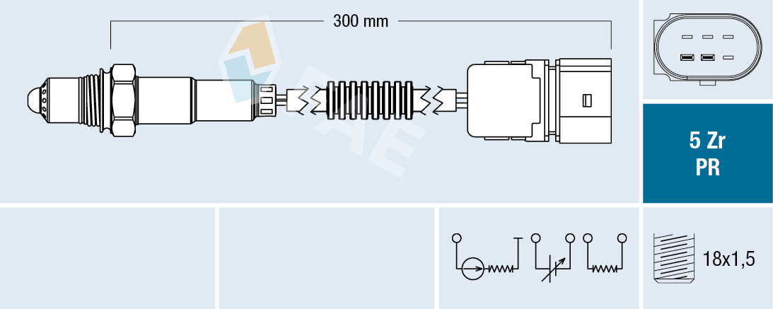Lambda-sonde FAE 75048