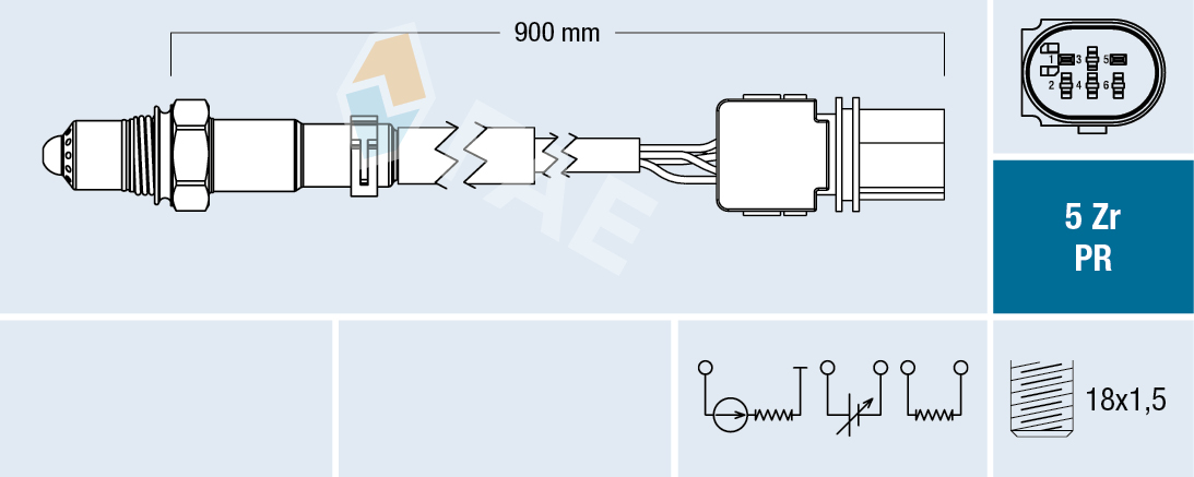 Lambda-sonde FAE 75131