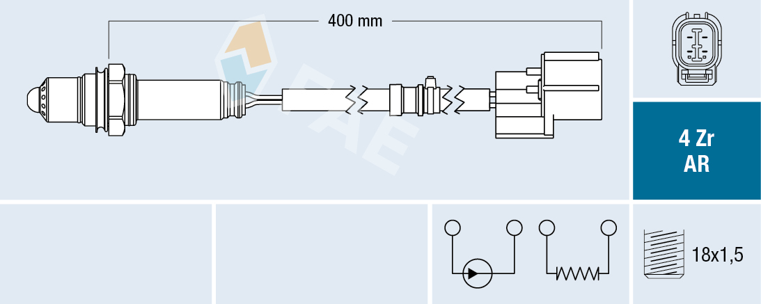 Lambda-sonde FAE 75647
