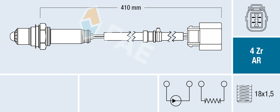 Lambda-sonde FAE 75711