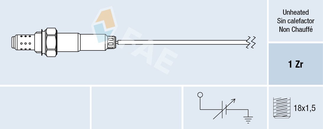 Lambdasonde FAE 77001