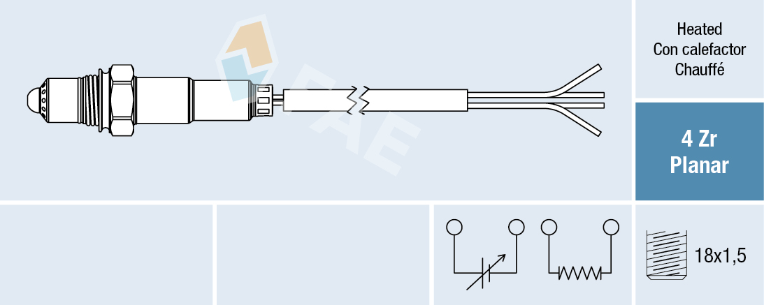 Lambdasonde FAE 77015