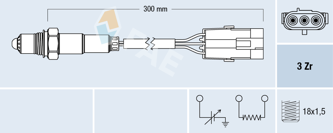 Lambda-sonde FAE 77113