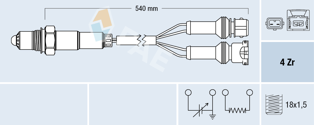 Lambda-sonde FAE 77123