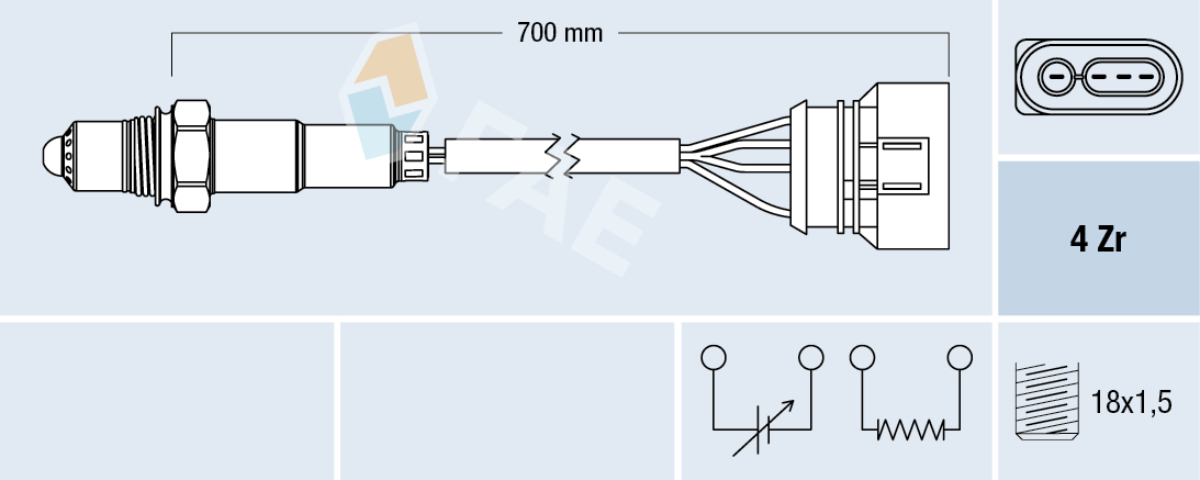 Lambda-sonde FAE 77132