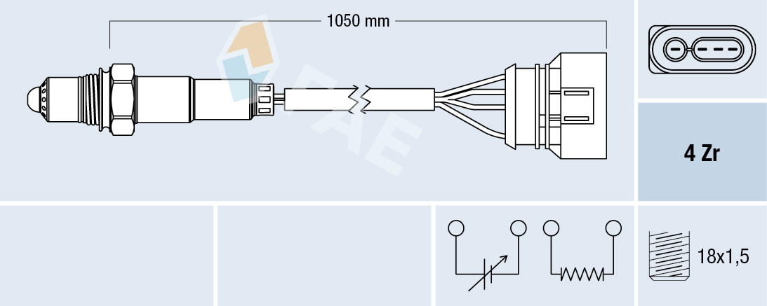 Lambda-sonde FAE 77134