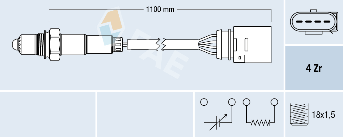 Lambda-sonde FAE 77140