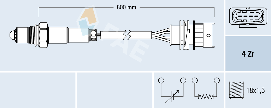 Lambda-sonde FAE 77157