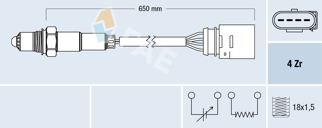 Lambda-sonde FAE 77200