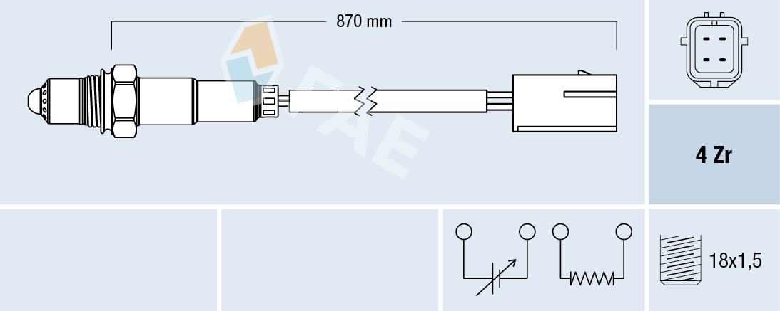 Lambda-sonde FAE 77214