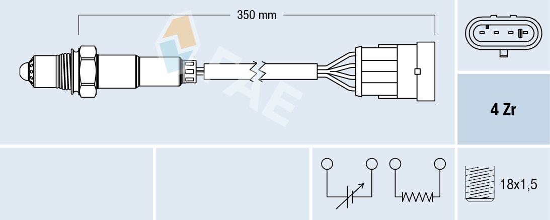 Lambda-sonde FAE 77217