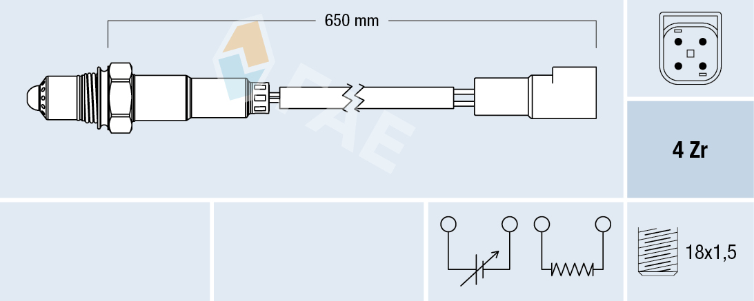 Lambda-sonde FAE 77245