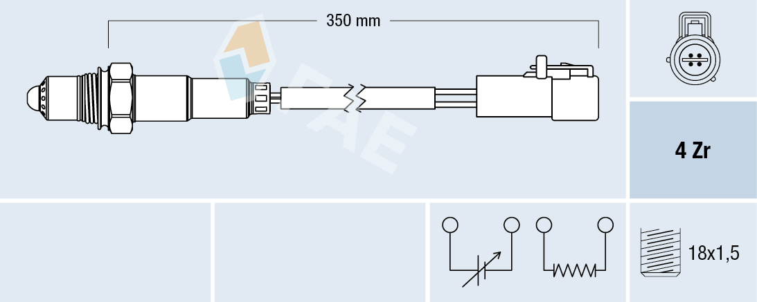Lambda-sonde FAE 77264