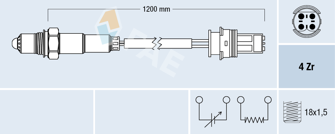 Lambda-sonde FAE 77276