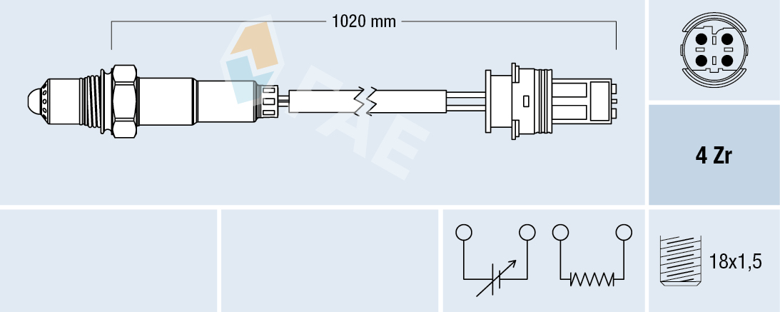 Lambda-sonde FAE 77277