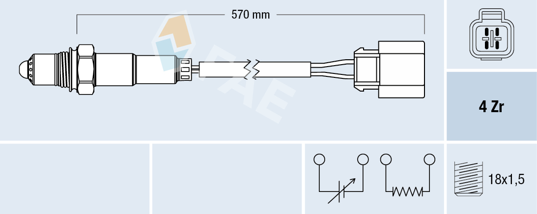 Lambda-sonde FAE 77289